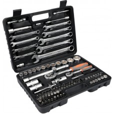 STHOR Trusa tubulare 1/2", 1/4", 82 piese